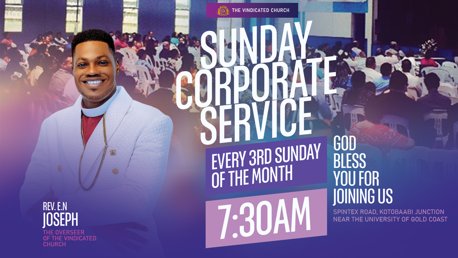 Sunday Corporate Service